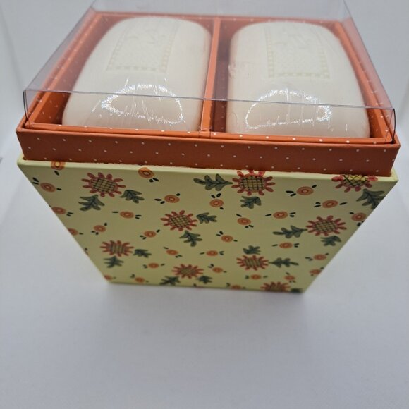 VTG Mary Engelbreit AUTUMN WISH Lavender Soap Box 2 Sealed Bars Fall Fairy Decor - Picture 10 of 12